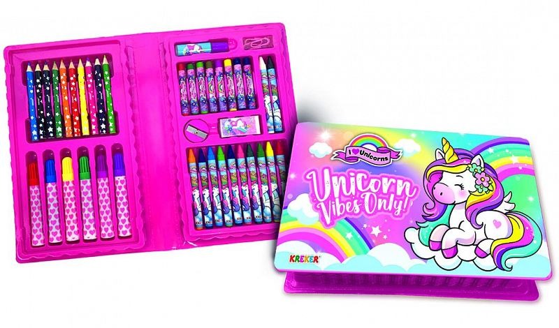 SET DE ARTE 42pzas. UNICORNIOS KREKER